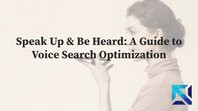 A Guide to Voice Search Optimization