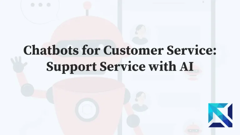 Chatbots-for-Customer Service Support Service with AI