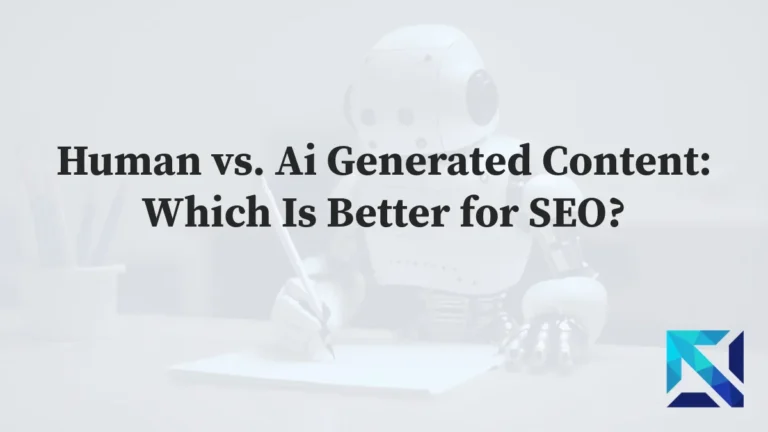 Human vs. Ai Generated Content for SEO